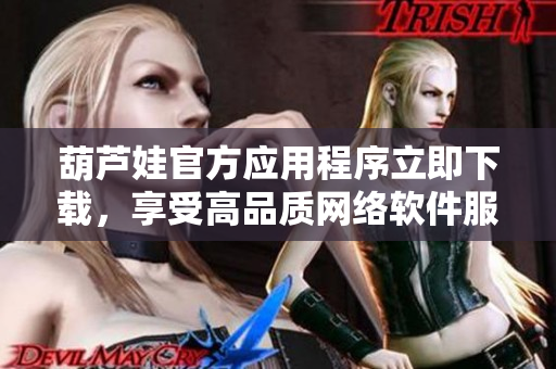 葫蘆娃官方應用程序立即下載，享受高品質網絡軟件服務