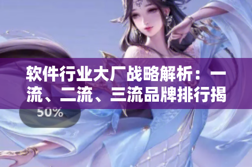 軟件行業(yè)大廠戰(zhàn)略解析：一流、二流、三流品牌排行揭秘