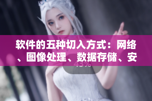 軟件的五種切入方式：網(wǎng)絡、圖像處理、數(shù)據(jù)存儲、安全防護、用戶體驗