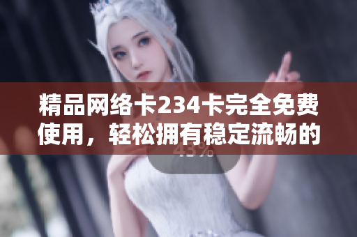 精品網(wǎng)絡(luò)卡234卡完全免費(fèi)使用，輕松擁有穩(wěn)定流暢的網(wǎng)絡(luò)連接！