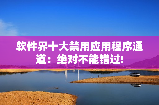 軟件界十大禁用應(yīng)用程序通道：絕對(duì)不能錯(cuò)過(guò)!
