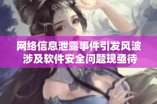 網(wǎng)絡(luò)信息泄露事件引發(fā)風(fēng)波 涉及軟件安全問題現(xiàn)亟待解決