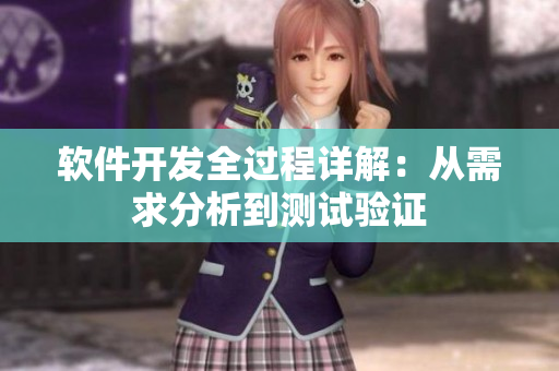 軟件開發(fā)全過程詳解：從需求分析到測試驗(yàn)證
