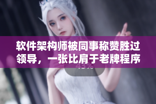 軟件架構(gòu)師被同事稱贊勝過領導，一張比肩于老牌程序員的技術地圖！