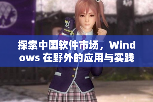 探索中國軟件市場，Windows 在野外的應用與實踐