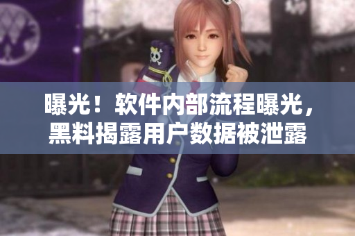 曝光！軟件內(nèi)部流程曝光，黑料揭露用戶數(shù)據(jù)被泄露