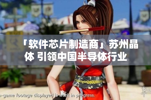 「軟件芯片制造商」蘇州晶體 引領(lǐng)中國半導(dǎo)體行業(yè)