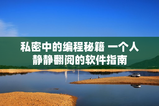 私密中的編程秘籍 一個人靜靜翻閱的軟件指南