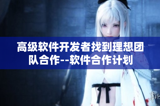 高級軟件開發(fā)者找到理想團(tuán)隊(duì)合作--軟件合作計(jì)劃
