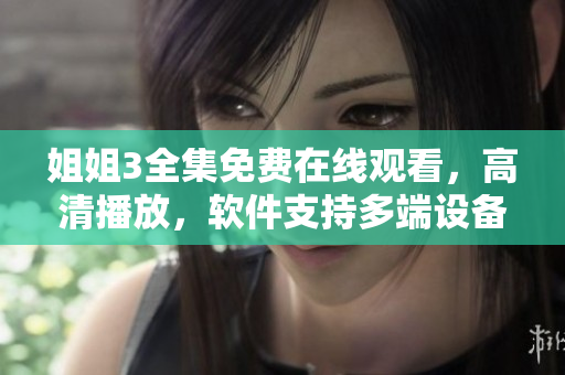 姐姐3全集免費(fèi)在線觀看，高清播放，軟件支持多端設(shè)備