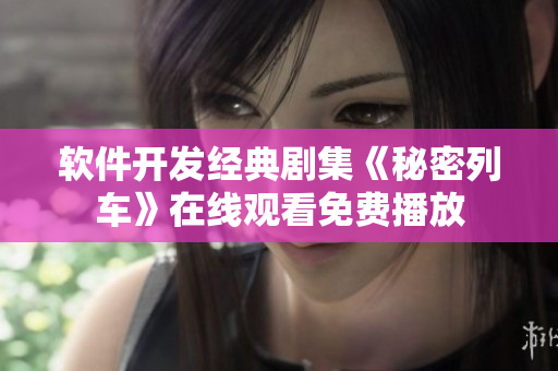 軟件開發(fā)經(jīng)典劇集《秘密列車》在線觀看免費播放