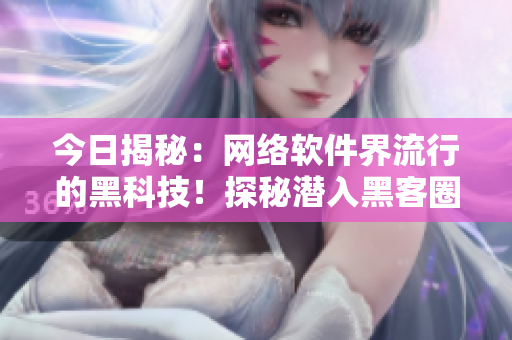 今日揭秘：網(wǎng)絡(luò)軟件界流行的黑科技！探秘潛入黑客圈的技巧與玩法