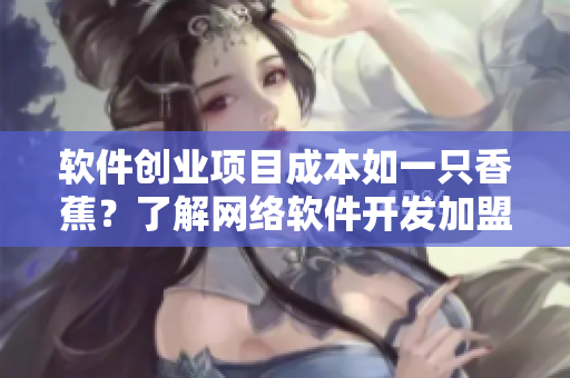 軟件創(chuàng)業(yè)項(xiàng)目成本如一只香蕉？了解網(wǎng)絡(luò)軟件開發(fā)加盟費(fèi)用