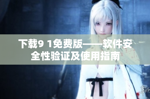 下載9 1免費(fèi)版——軟件安全性驗(yàn)證及使用指南