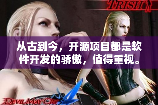 從古到今，開(kāi)源項(xiàng)目都是軟件開(kāi)發(fā)的驕傲，值得重視。