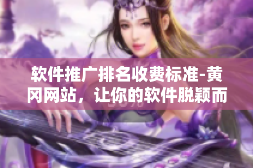 軟件推廣排名收費標(biāo)準(zhǔn)-黃岡網(wǎng)站，讓你的軟件脫穎而出！