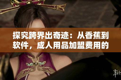 探究跨界出奇跡：從香蕉到軟件，成人用品加盟費用的市場策略.