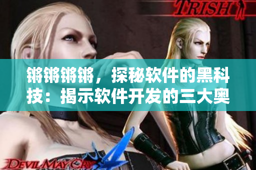 鏘鏘鏘鏘，探秘軟件的黑科技：揭示軟件開發(fā)的三大奧秘