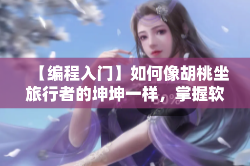 【編程入門】如何像胡桃坐旅行者的坤坤一樣，掌握軟件編程技術(shù)？