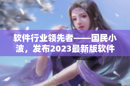 軟件行業(yè)領(lǐng)先者——國(guó)民小波，發(fā)布2023最新版軟件入口