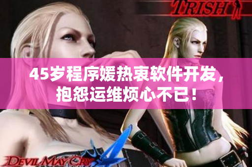 45歲程序媛熱衷軟件開發(fā)，抱怨運維煩心不已！