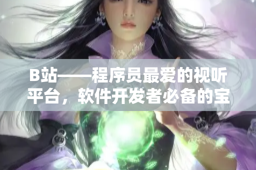 B站——程序員最愛的視聽平臺，軟件開發(fā)者必備的寶藏網(wǎng)址