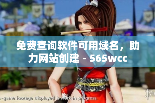 免費(fèi)查詢軟件可用域名，助力網(wǎng)站創(chuàng)建 - 565wcc
