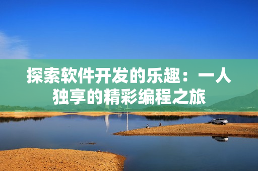 探索軟件開發(fā)的樂趣：一人獨享的精彩編程之旅