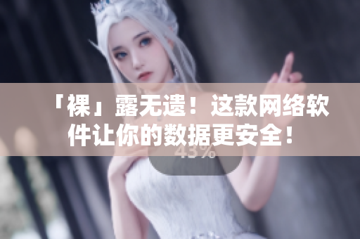 「裸」露無遺！這款網(wǎng)絡(luò)軟件讓你的數(shù)據(jù)更安全！