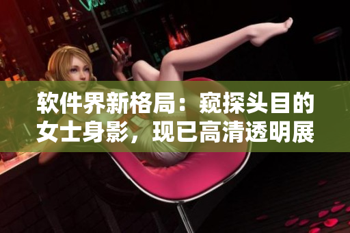 軟件界新格局：窺探頭目的女士身影，現(xiàn)已高清透明展示