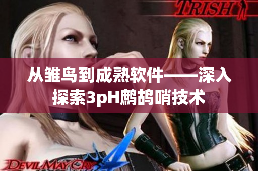 從雛鳥到成熟軟件——深入探索3pH鷓鴣哨技術(shù)