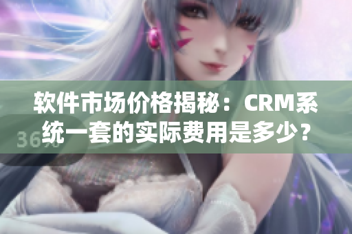 軟件市場(chǎng)價(jià)格揭秘：CRM系統(tǒng)一套的實(shí)際費(fèi)用是多少？