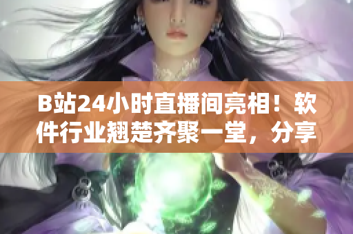 B站24小時直播間亮相！軟件行業(yè)翹楚齊聚一堂，分享最新技術(shù)與研究成果