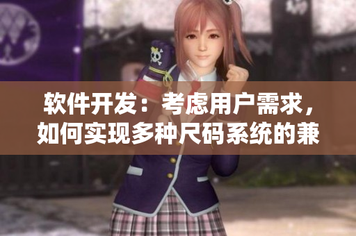 軟件開發(fā)：考慮用戶需求，如何實(shí)現(xiàn)多種尺碼系統(tǒng)的兼容性？