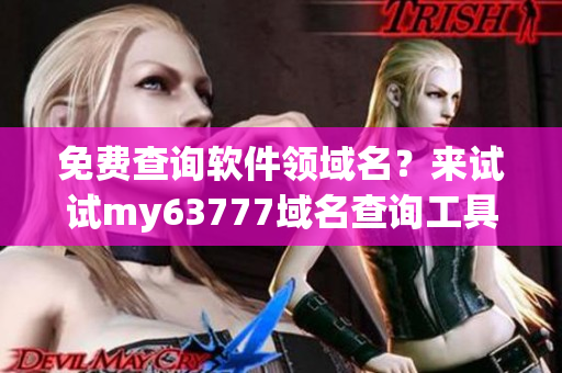 免費(fèi)查詢軟件領(lǐng)域名？來(lái)試試my63777域名查詢工具！