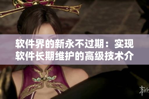 軟件界的新永不過期：實(shí)現(xiàn)軟件長期維護(hù)的高級技術(shù)介紹