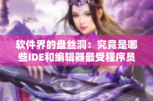 軟件界的盤絲洞：究竟是哪些IDE和編輯器最受程序員歡迎？