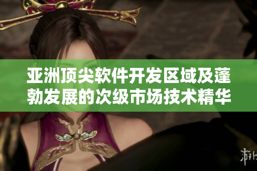 亞洲頂尖軟件開發(fā)區(qū)域及蓬勃發(fā)展的次級市場技術精華
