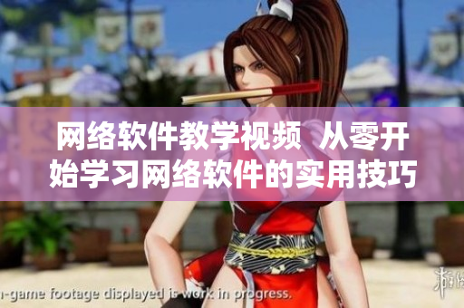 網(wǎng)絡軟件教學視頻  從零開始學習網(wǎng)絡軟件的實用技巧