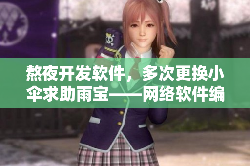 熬夜開發(fā)軟件，多次更換小傘求助雨寶——網(wǎng)絡(luò)軟件編輯的自述