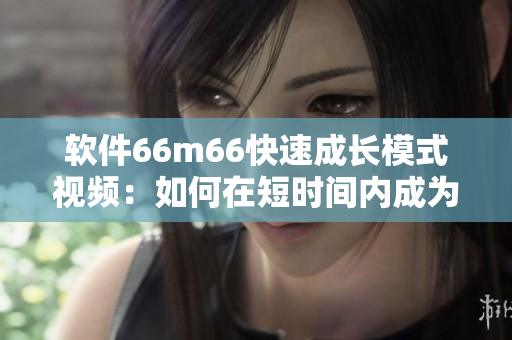 軟件66m66快速成長模式視頻：如何在短時間內(nèi)成為高級開發(fā)人員？