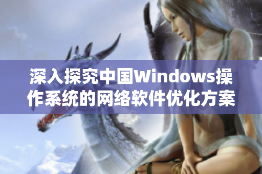 深入探究中國Windows操作系統(tǒng)的網(wǎng)絡軟件優(yōu)化方案