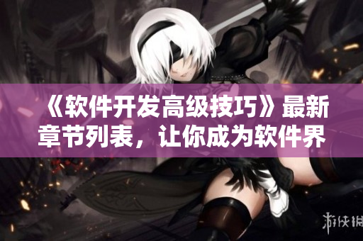 《軟件開發(fā)高級(jí)技巧》最新章節(jié)列表，讓你成為軟件界的貴婦