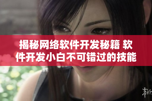 揭秘網(wǎng)絡(luò)軟件開發(fā)秘籍 軟件開發(fā)小白不可錯過的技能支援