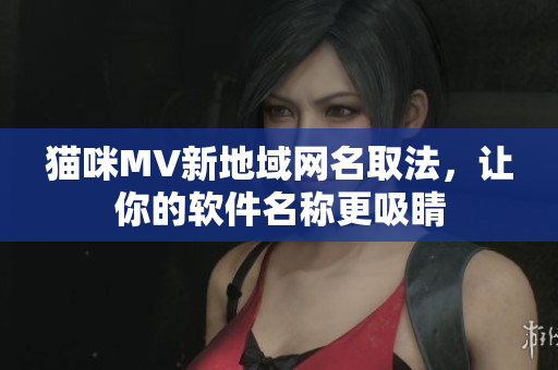 貓咪MV新地域網(wǎng)名取法，讓你的軟件名稱更吸睛