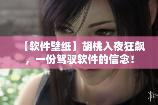 【軟件壁紙】胡桃入夜狂飆，一份駕馭軟件的信念！