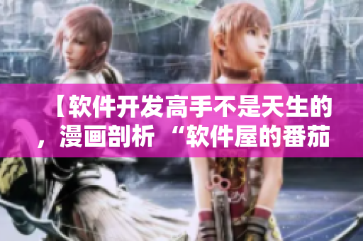 【軟件開發(fā)高手不是天生的，漫畫剖析 “軟件屋的番茄鐘”】