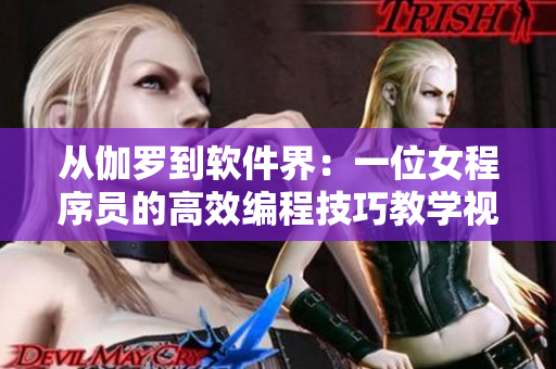 從伽羅到軟件界：一位女程序員的高效編程技巧教學(xué)視頻