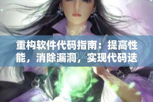 重構(gòu)軟件代碼指南：提高性能，消除漏洞，實(shí)現(xiàn)代碼迭代