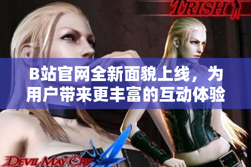 B站官網(wǎng)全新面貌上線，為用戶(hù)帶來(lái)更豐富的互動(dòng)體驗(yàn)